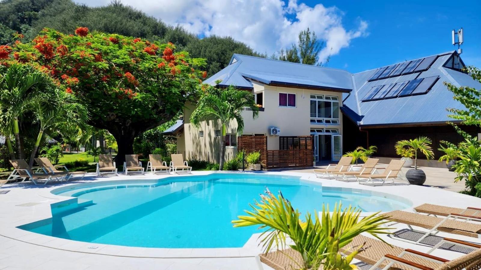 Hotel Hibiscus Papetoai Exteriér fotografie