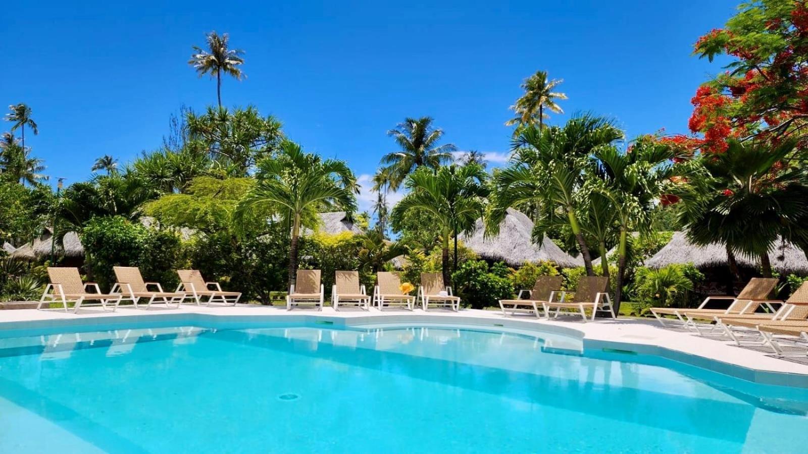 Hotel Hibiscus Papetoai Exteriér fotografie